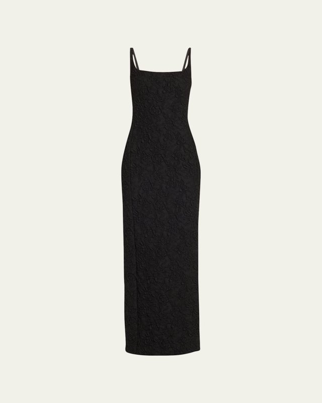 Deban Jacquard Column Dress